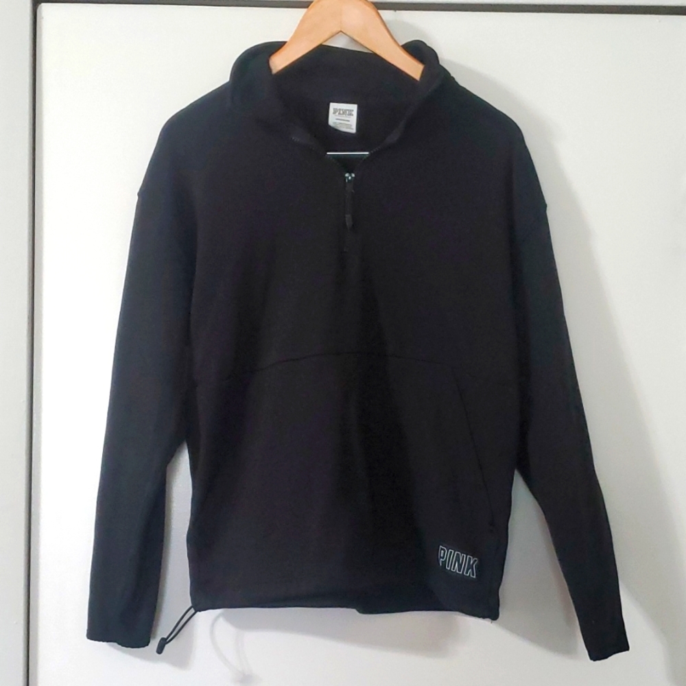 VS Pink 3/4 zip sz S